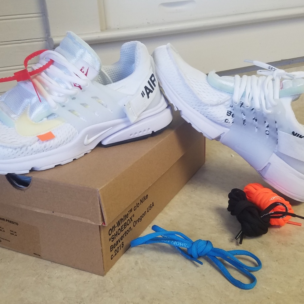 Nike air presto x off white size 10 authentic